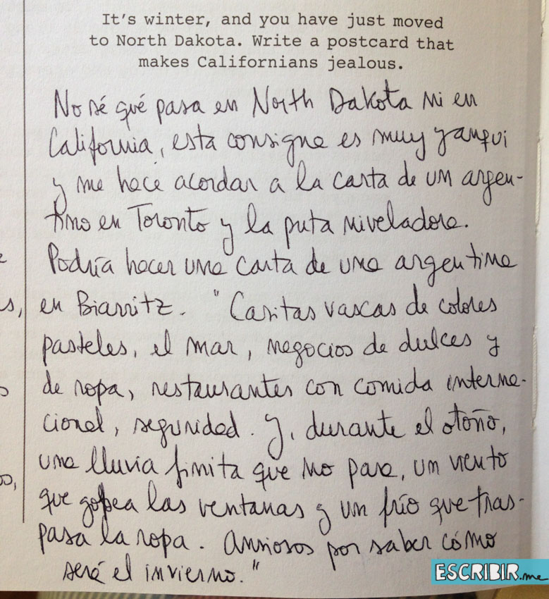 642 Things To Write About El Libro Para Entrar En Calor Escribir Me Por Aniko Villalba