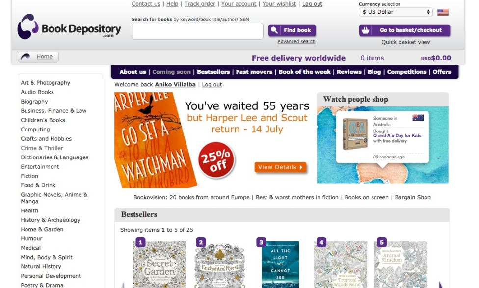 Cómo comprar libros por con envío gratuito a través de Book